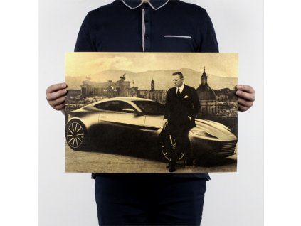 Plakát James Bond Agent 007, Daniel Craig, Spectre No.2, 51x35,5cm