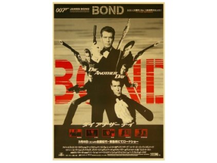 Plakát James Bond Agent 007, Pierce Brosnan, Die Another Day č.078, 42 x 30cm