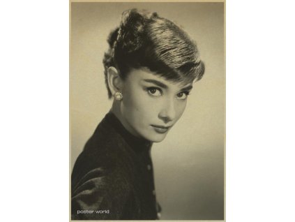 Plakát Audrey Hepburn č.125, 42x30 cm
