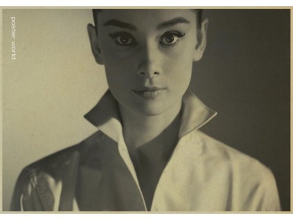 Plakát Audrey Hepburn č.129, 42x30 cm