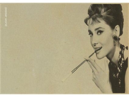 Plakát Audrey Hepburn č.131, 42x30 cm