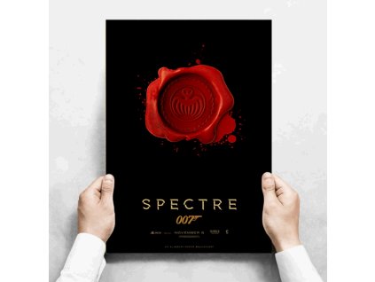 Plakát James Bond Agent 007, Daniel Craig, Spectre č.162, 29.7 x 42 cm