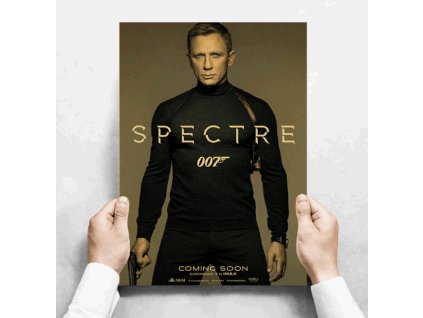 Plakát James Bond Agent 007, Daniel Craig, Spectre č.163, 29.7 x 42 cm