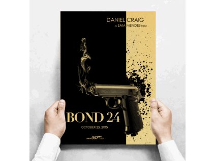 Plakát James Bond Agent 007, Daniel Craig, Spectre č.164, 29.7 x 42 cm