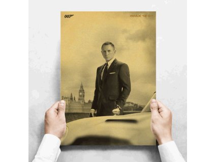 Plakát James Bond Agent 007, Daniel Craig, Spectre č.165, 29.7 x 42 cm