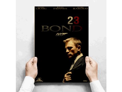 Plakát James Bond Agent 007, Daniel Craig, Skyfall č.166, 29.7 x 42 cm