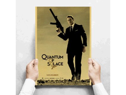 Plakát James Bond Agent 007, Daniel Craig, Quantum of Solace č.169, 29.7 x 42 cm