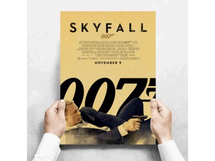 Plakát James Bond Agent 007, Daniel Craig, Skyfall č.180, 29.7 x 42 cm