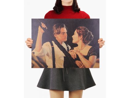 Plakát Titanic, Leonardo DiCaprio a Kate Winslet č.189, 50.5 x 35 cm