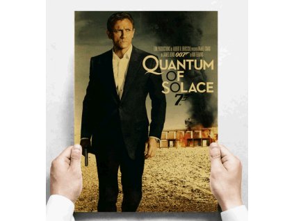 Plakát James Bond Agent 007, Daniel Craig, Quantum of Solace č.205, 29.7 x 42 cm