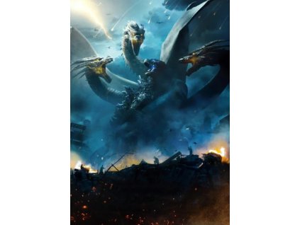Plakát Godzilla, King of the Monsters, č.333, 42 x 30 cm