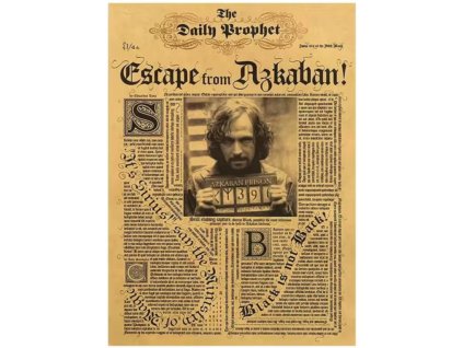 Plakát Harry Potter, Sirius Black č.408, A3