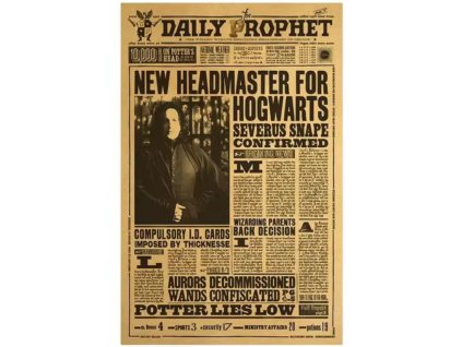 Plakát Harry Potter, Severus Snape č.409, A3