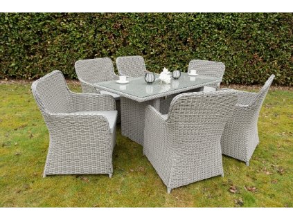 Zahradní sedací souprava Isha pro 6 osob