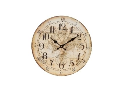 Nástěnné hodiny My-flair World Map II