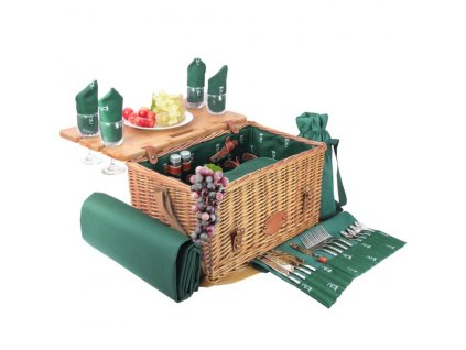 Les Jardins de la Comtesse piknikový koš pro 4 osoby model Saint honoré