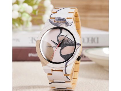 Pánské dřevěné hodinky BOBO BIRD Art2