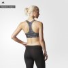 Adidas AJ2189 Techfit Heather-Print sportovní podprsenka