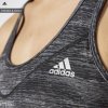 Adidas AJ2189 Techfit Heather-Print sportovní podprsenka