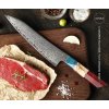 Šéfkuchařský nůž 8.6" GRAND SHARP 67 vrstev damaškové oceli
