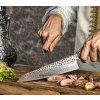 Nůž šéfkuchaře 8" GRAND SHARP KUMO 67 vsrtev damaškové oceli