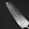 Kuchyňský Santoku nůž 7" Sunnecko 73 vrstev damaškové oceli