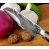 Kuchyňský Santoku nůž 7" XITUO SAGA ocel 7CR17 440C