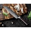 Kuchyňský kiritsuke nůž 8" XITUO SAGA ocel 7CR17 440C
