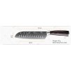 Kuchyňský Santoku nůž 7" XITUO ocel 7CR17 440