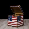 Stolek / kufr / truhla U.S. Flag