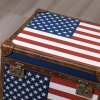 Stolek / kufr / truhla U.S. Flag