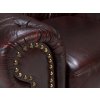 Kožená pohovka 3 sedák Chesterfield Hereford