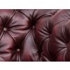 Kožené křeslo Chesterfield Hereford