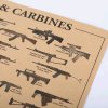 Plakát tablo útočné pušky a karabiny č.023, 51.5 x 36 cm