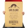Plakát Life is like - život je jako... č.054, 35.5 x 51 cm
