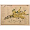 Plakát strážci nebes, Mikoyan MIG-29 Fulcrum, č.259, 50.5 x 36 cm