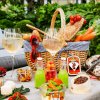 Les Jardins de la Comtesse piknikový koš pro 2 osoby model Campagne