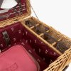 Les Jardins de la Comtesse piknikový koš pro 4 osoby model Burgundy Champs-Elysées