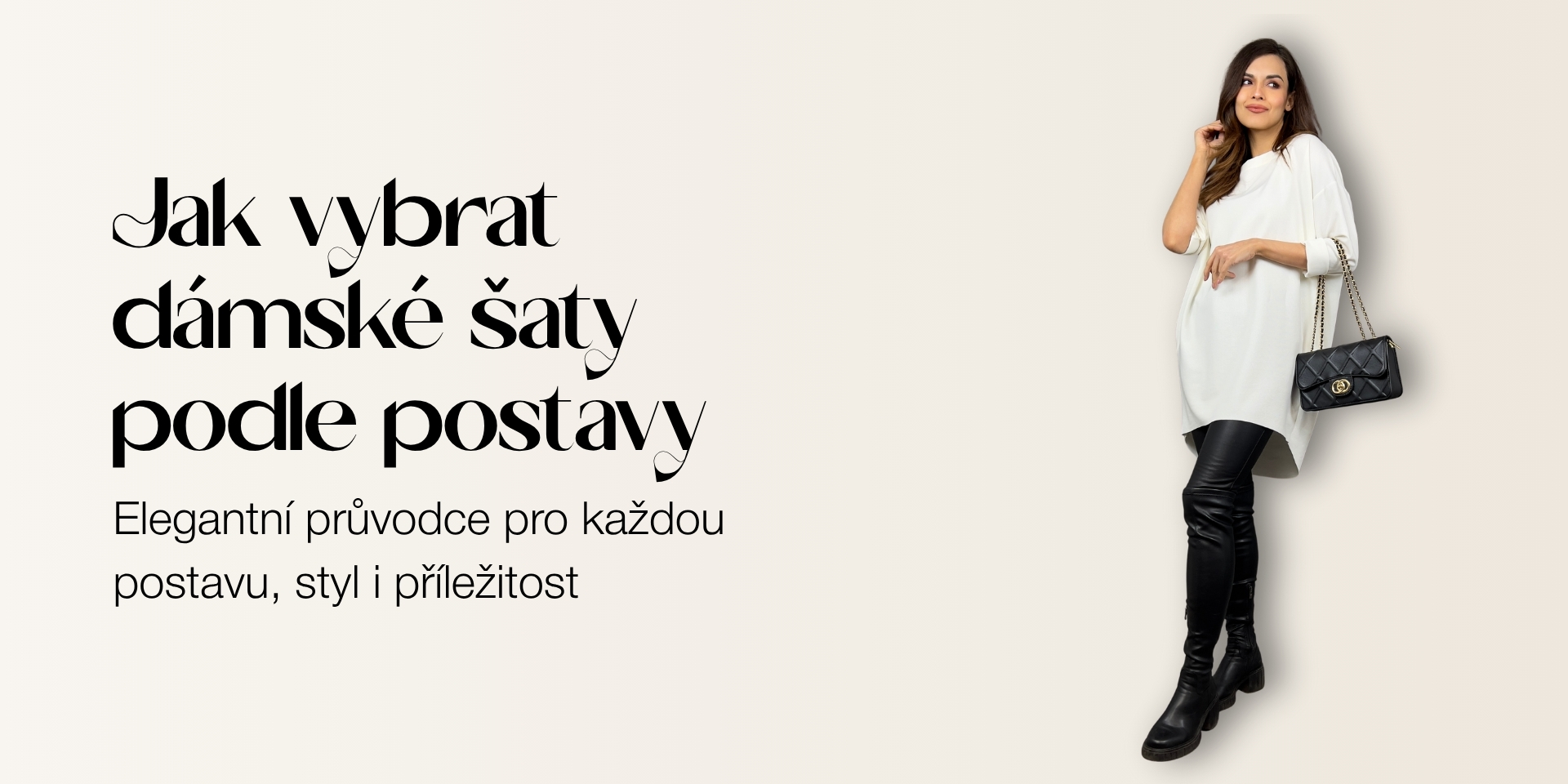 Elegantní dámské šaty