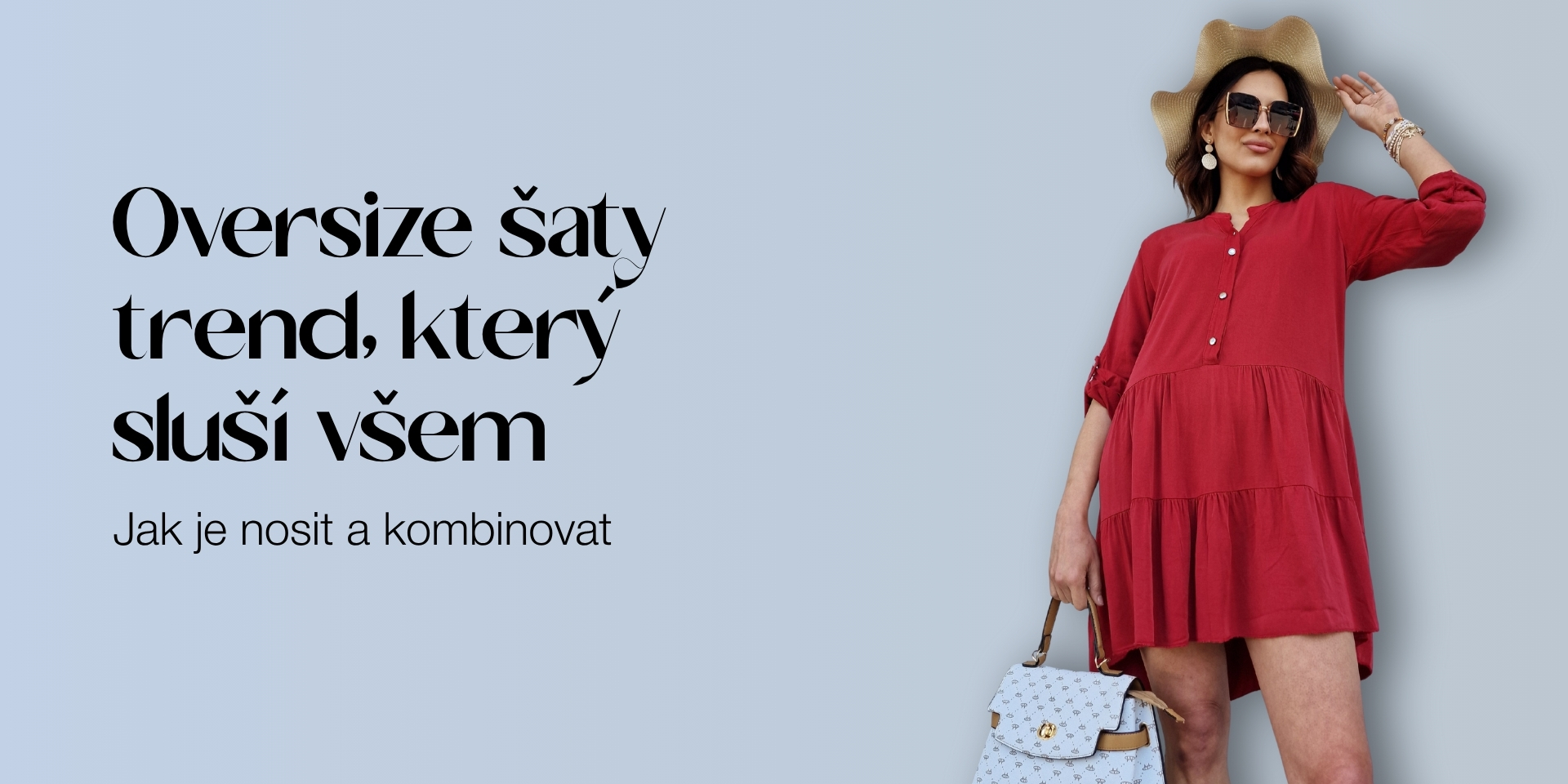 Oversize šaty – módní trend, který sluší každé postavě