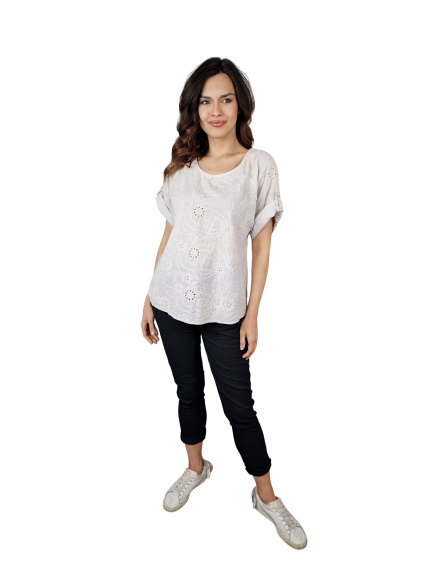 Top Arabell (Barva Tmavě modrá, Velikost UNI)