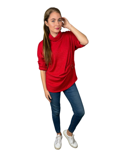 damsky rolakovy top elva cervena 1