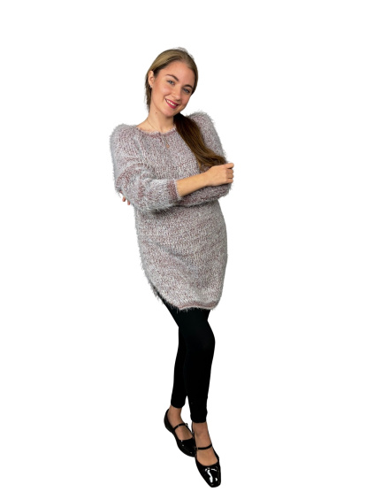 damsky svetr sena hneda 1