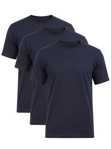 Výhodné balení 3PACK - Pánské tričko HOSH Classic navy