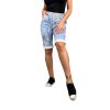 Dámské kraťasy Denim s potiskem světle modré (2)