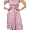 Šaty Mabel rúžové (2)