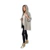 Mikina Sage – barva šedá, pohled 2