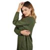 Šaty Kasey – barva khaki, pohled 2