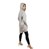 mikinově šaty Opal šedá (5)