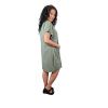 Dámské šaty Sole – barva khaki, pohled 4